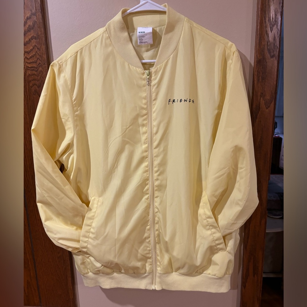 FRIENDS Yellow Bomber Jacket